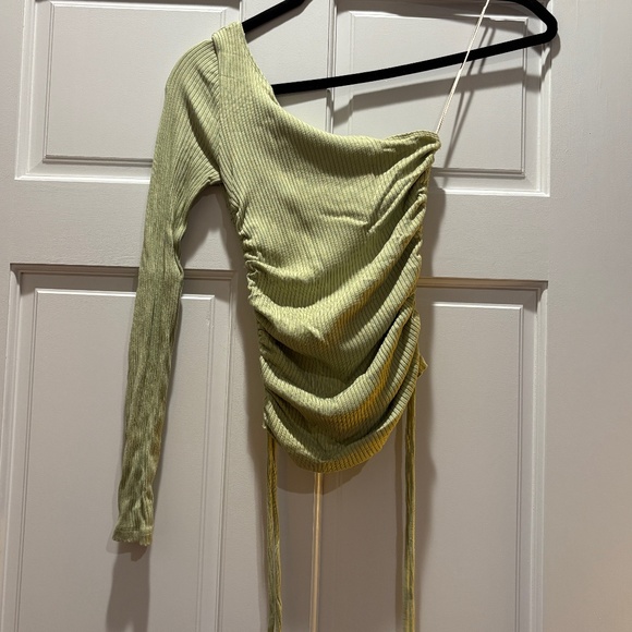 Aritzia Wilfred Sevita One Shoulder Top Size XXS - Picture 4 of 5